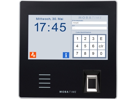 Mobatime-Zeiterfassung-Erfassungsterrminal-Arbeitszeiterfassung-AMX-750fp